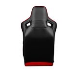 Elite Series Sport Seats - Red Cloth (Black Stitching)
