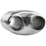 APR Premium Sound Absorption Muffler - 217X134X210, Dual, 2.75" In/Out