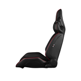 Alpha X Series Sport Seats - Black Leatherette