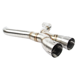Dinan BMW M5 F90 18-23 Resonator Delete Kit - 3.25" Stainless Steel