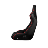 Elite-R Series Fixed Back Bucket Seat - Black Polo Cloth
