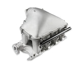 Holley EFI Ford 86-95 8.2" SBF Hi-Ram Manifold w/ 105mm Side Mount Top - Silver