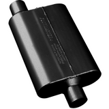 40 Series Chambered Muffler - 2.25" Inlet Offset/Outlet Centered