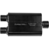 40 Series Chambered Muffler - 2.5" Inlet Dual/3" Outlet Centered