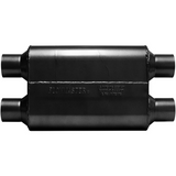 40 Series Chambered Muffler - 2.5" Inlet Dual/Outlet Dual