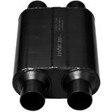 40 Series Chambered Muffler - 2.5" Inlet Dual/Outlet Dual