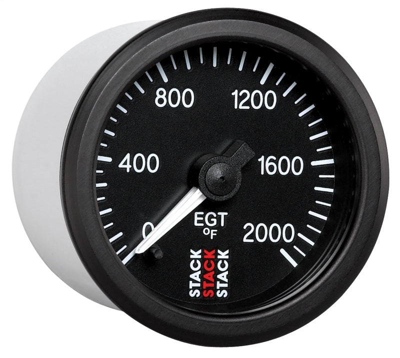 Autometer Stack 52mm 0-2000 Deg F Pro Stepper Motor Exhaust Gas Temp G ...