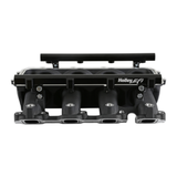 Holley EFI GM Gen V LT Lo-Ram Manifold Base & Port Injection Fuel Rails - Black Finish