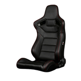 Elite Series Sport Seats - Black Leatherette