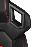Alpha X Series Sport Seats - Black Leatherette