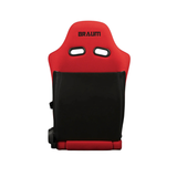 Advan Series Sport Seats - Red Jacquard (Black Stitching)