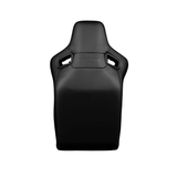 Elite-R Series Fixed Back Bucket Seat - Black Polo Cloth