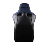 Venom-R Series Fixed Back Bucket Seat - Blue Cloth / Carbon Fiber