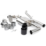 Dinan BMW X1/X2 xDrive28i 16-23 / MINI C'Man JCW 16-24 Valved Axle-Back Exhaust - Black Tips