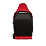 Viper X Series Sport Seats - Red Leatherette (Black Trim)