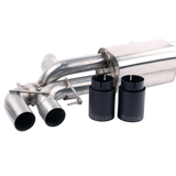 Dinan BMW M5 18-23 Free Flow Axle-Back Exhaust - Black Tips