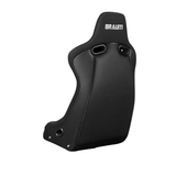 Venom-R Series Fixed Back Bucket Seat - Black Cloth / Carbon Fiber