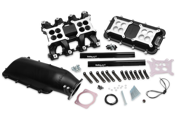 Ls High Rise Intake 3d Model Holley EFI GM LS3/L92 Mid-Rise Intake w/ 95mm Top - Black – Burton-Racing