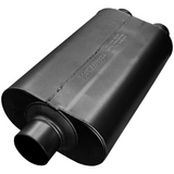 Super 50 Chambered Muffler - 3" Inlet Centered/2.5" Outlet Dual