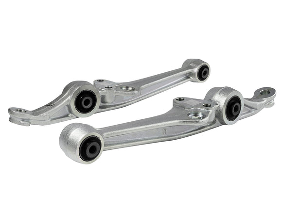 Front Lower Control Arms w/ Hard Rubber Bushings - 88-91 Honda Civic / CR-X