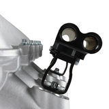 Holley EFI GM LS3/L92 Lo-Ram Manifold Base & Fuel Rails Dual Fuel Injector - Satin Finish