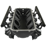 Holley EFI GM LS3/L92 Lo-Ram Base Manifold & Fuel Rails - Black Finish