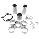 Dinan BMW X1/X2 xDrive28i 16-23 / MINI C'Man JCW 16-24 Valved Axle-Back Exhaust - Polished Tips