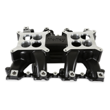 Holley EFI LS3/L92 2x4 Dual Plane Mid-Rise Intake Manifold - Black