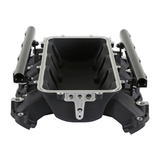 Holley EFI GM Gen V LT Lo-Ram Manifold Base & Port Injection Fuel Rails - Black Finish
