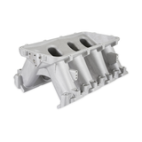 Holley EFI GM LS7 Hi-Ram Lower Manifold Base Only - Silver