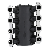 Holley EFI GM Gen V LT Ultra Lo-Ram Manifold Base & Port Injection Fuel Rails - Black Finish