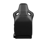 Elite-S Series Sport Seats - Black & Grey Plaid (Grey Stitching)