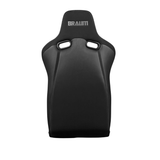 Venom-R Series Fixed Back Bucket Seat - Black Cloth / Carbon Fiber