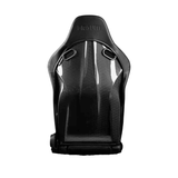 Falcon-S Composite Carbon Fiber Honeycomb Shell Reclining Seats - Black Leatherette