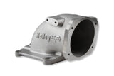 Holley EFI GM LS Throttle 4150 Flange Intake Elbow - Satin Finish