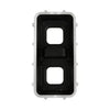Holley EFI Hi-Ram 2 x 4150 Intake Plenum Top Only - Flat Black Finish