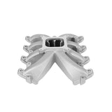 Holley EFI GM LS1/2/6 Single Plane Intake Manifold - Silver
