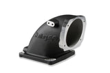 Holley EFI LS 4500 Throttle Body Intake Elbow - Black Cast Aluminum