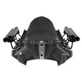 Holley EFI GM LS3/L92 Lo-Ram Manifold Base & Fuel Rails Dual Fuel Injector - Black Finish