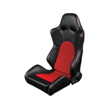 Advan Series Sport Seats - Black Leatherette