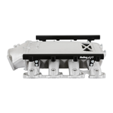 Holley EFI GM Gen V LT Ultra Lo-Ram Manifold Kit & Port Injection Fuel Rails - Silver