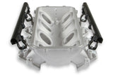 Holley EFI LS1/2/6 Modular Lo-Ram Manifold - Satin Finish