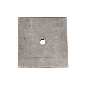 Steel Seat Belt Mounting Back-Up Plate (1/8" Thick - 4x4")