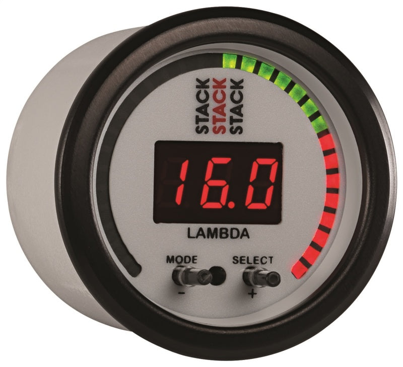 Stack Auto Meter Autometer Stack 52mm Pro-Control Wideband Air/Fuel Ratio (Lambda) Gaug ...