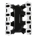 Holley EFI LS3/L92 2x4 Dual Plane Mid-Rise Intake Manifold - Black