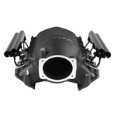 Holley EFI GM LS3/L92 Lo-Ram Manifold Base & Fuel Rails Dual Fuel Injector - Black Finish