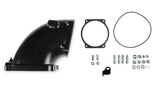 Holley EFI LS Billet 4500 Throttle Body Intake Elbow - Black Finish