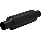 Outlaw Series Race Muffler 409S -2.5" Inlet Centered/Outlet Centered