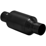 Outlaw Series Race Muffler Shorty 409S -2.5" Inlet Centered/Outlet Centered