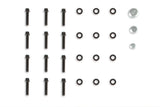 Holley EFI LS1/2/6 Modular Lo-Ram Manifold - Black Finish